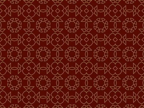 Islamic Patterns Geometric Art Arabic Background Wallpaper Illustrazione stock