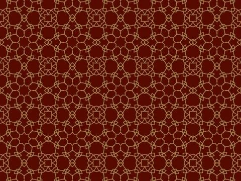 Islamic Patterns Geometric Art Arabic Background Wallpaper Stock Illustration