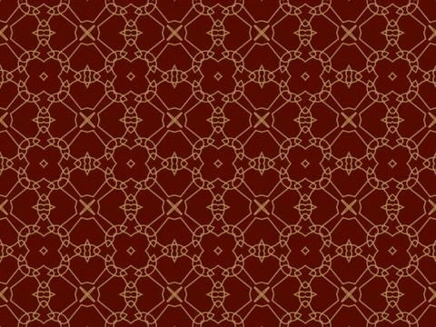 Islamic Patterns Geometric Art Arabic Background Wallpaper Stock Illustration