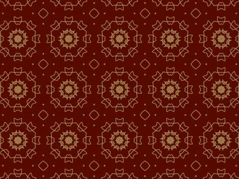 Islamic Patterns Geometric Art Arabic Background Wallpaper Stock Illustration