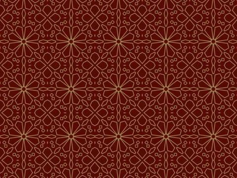 Islamic Patterns Geometric Art Arabic Background Wallpaper Stock Illustration
