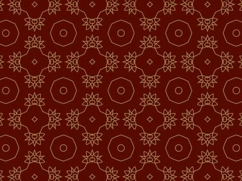 Islamic Patterns Geometric Art Arabic Background Wallpaper Illustrazione stock
