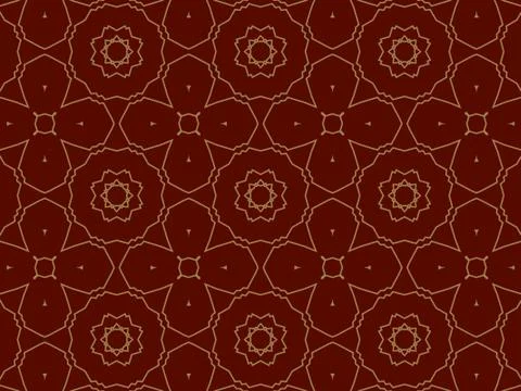Islamic Patterns Geometric Art Arabic Background Wallpaper Illustrazione stock