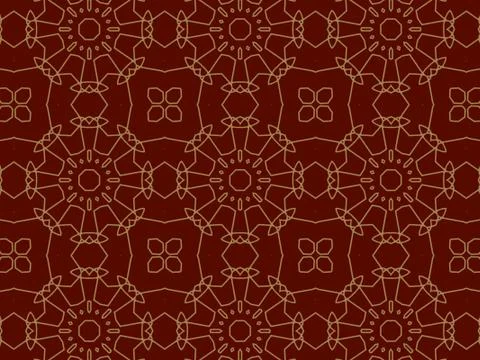Islamic Patterns Geometric Art Arabic Background Wallpaper Stock Illustration