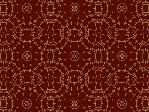 Islamic Patterns Geometric Art Arabic Background Wallpaper Stock Illustration