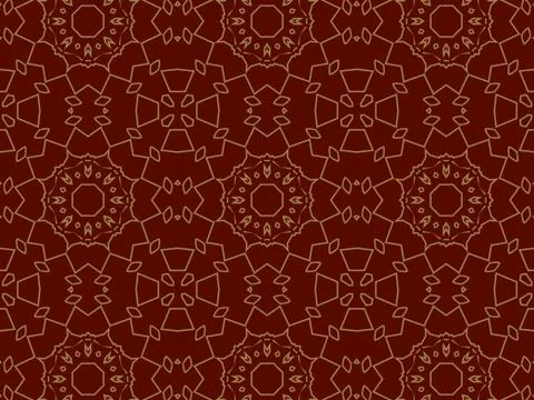Islamic Patterns Geometric Art Arabic Background Wallpaper Stock Illustration