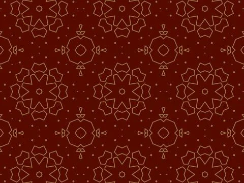 Islamic Patterns Geometric Art Arabic Background Wallpaper Stock Illustration