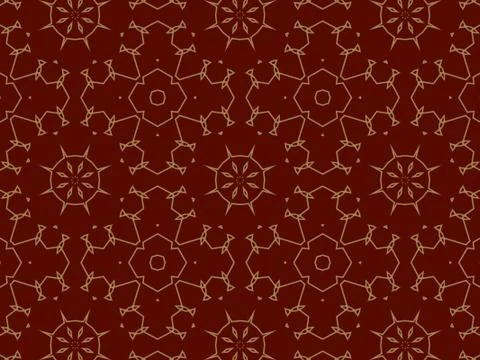 Islamic Patterns Geometric Art Arabic Background Wallpaper Illustrazione stock