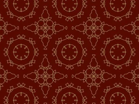 Islamic Patterns Geometric Art Arabic Background Wallpaper Stock Illustration