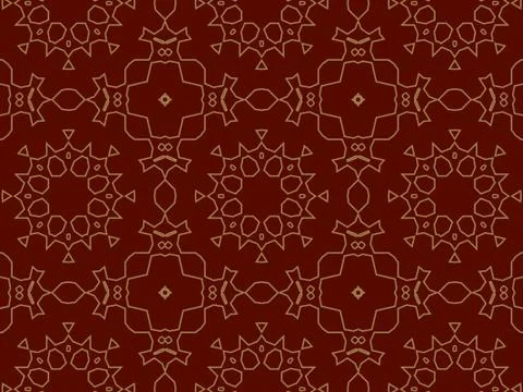 Islamic Patterns Geometric Art Arabic Background Wallpaper Stock Illustration