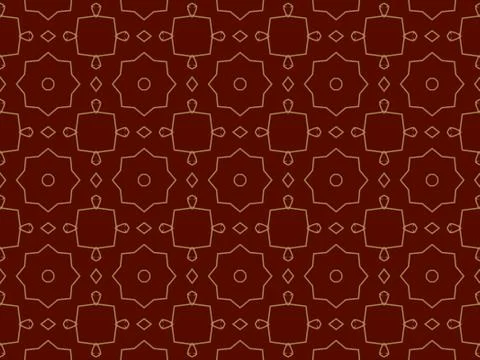 Islamic Patterns Geometric Art Arabic Background Wallpaper Illustrazione stock