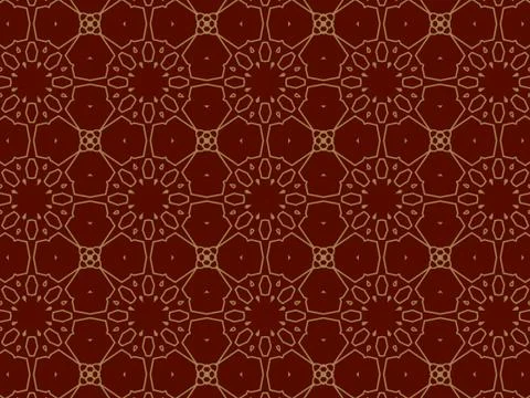 Islamic Patterns Geometric Art Arabic Background Wallpaper Illustrazione stock