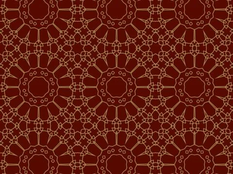 Islamic Patterns Geometric Art Arabic Background Wallpaper Stock Illustration