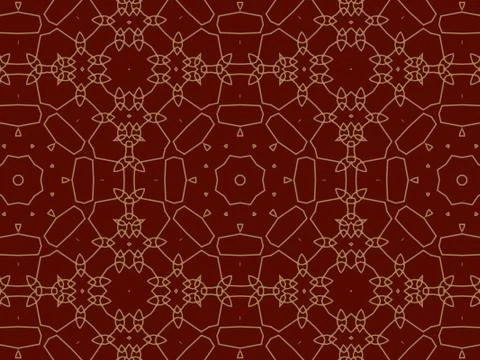 Islamic Patterns Geometric Art Arabic Background Wallpaper Illustrazione stock