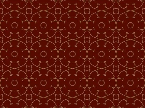 Islamic Patterns Geometric Art Arabic Background Wallpaper Stock Illustration