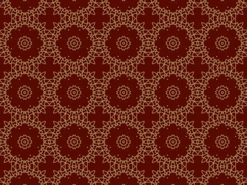 Islamic Patterns Geometric Art Arabic Background Wallpaper Stock Illustration