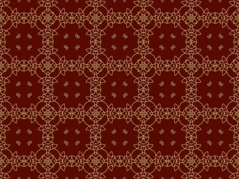Islamic Patterns Geometric Art Arabic Background Wallpaper Stock Illustration