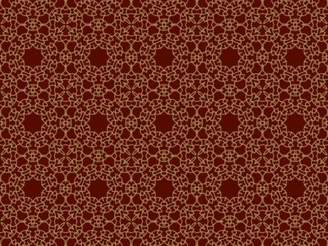 Islamic Patterns Geometric Art Arabic Background Wallpaper Stock Illustration
