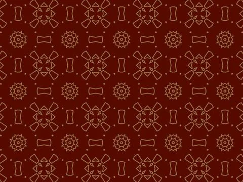 Islamic Patterns Geometric Art Arabic Background Wallpaper Illustrazione stock