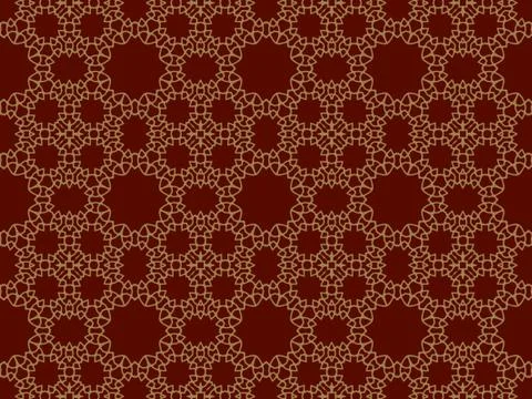 Islamic Patterns Geometric Art Arabic Background Wallpaper Stock Illustration