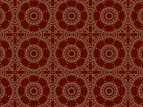 Islamic Patterns Geometric Art Arabic Background Wallpaper Stock Illustration