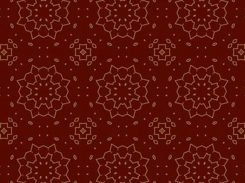 Islamic Patterns Geometric Art Arabic Background Wallpaper Stock Illustration