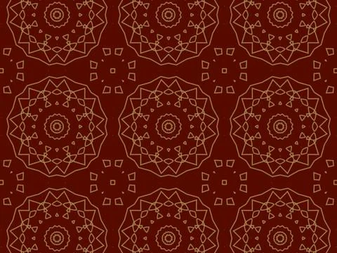 Islamic Patterns Geometric Art Arabic Background Wallpaper Stock Illustration