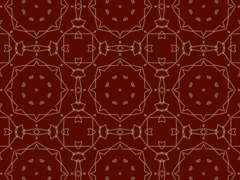 Islamic Patterns Geometric Art Arabic Background Wallpaper Stock Illustration