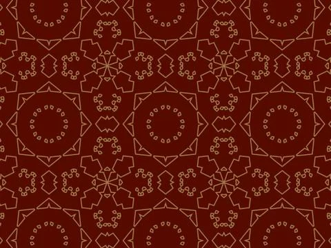 Islamic Patterns Geometric Art Arabic Background Wallpaper Stock Illustration