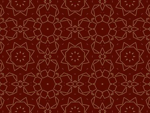 Islamic Patterns Geometric Art Arabic Background Wallpaper Stock Illustration