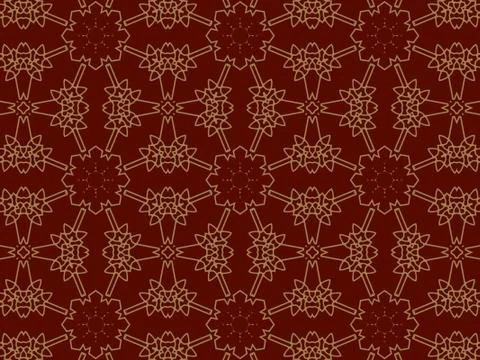 Islamic Patterns Geometric Art Arabic Background Wallpaper Stock Illustration