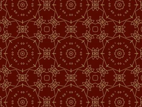 Islamic Patterns Geometric Art Arabic Background Wallpaper Stock Illustration