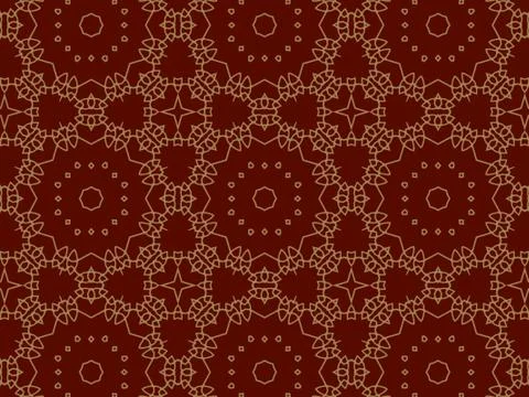 Islamic Patterns Geometric Art Arabic Background Wallpaper Stock Illustration