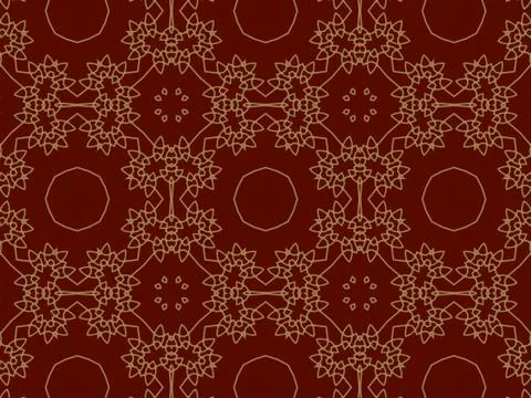 Islamic Patterns Geometric Art Arabic Background Wallpaper Stock Illustration