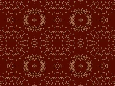Islamic Patterns Geometric Art Arabic Background Wallpaper Illustrazione stock