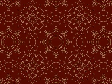 Islamic Patterns Geometric Art Arabic Background Wallpaper Illustrazione stock