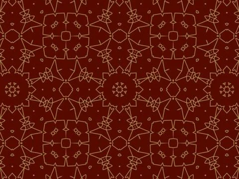 Islamic Patterns Geometric Art Arabic Background Wallpaper Stock Illustration