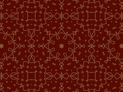 Islamic Patterns Geometric Art Arabic Background Wallpaper Illustrazione stock