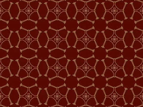 Islamic Patterns Geometric Art Arabic Background Wallpaper Illustrazione stock