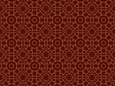Islamic Patterns Geometric Art Arabic Background Wallpaper Stock Illustration