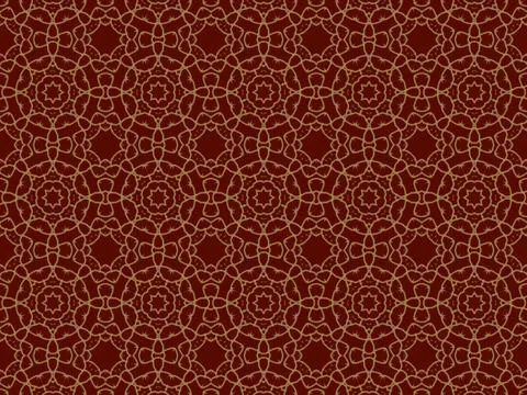 Islamic Patterns Geometric Art Arabic Background Wallpaper Stock Illustration