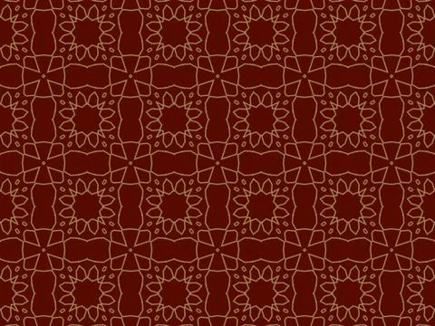 Islamic Patterns Geometric Art Arabic Background Wallpaper Stock Illustration