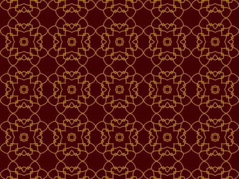 Islamic Patterns Geometric Art Arabic Background Wallpaper Stock Illustration