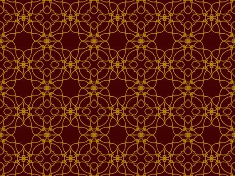 Islamic Patterns Geometric Art Arabic Background Wallpaper Stock Illustration