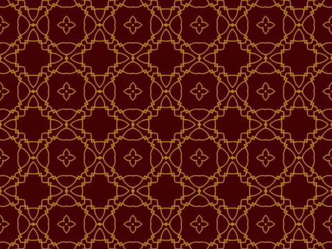 Islamic Patterns Geometric Art Arabic Background Wallpaper Stock Illustration