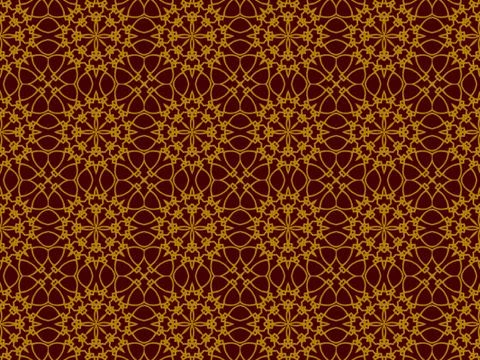 Islamic Patterns Geometric Art Arabic Background Wallpaper Stock Illustration