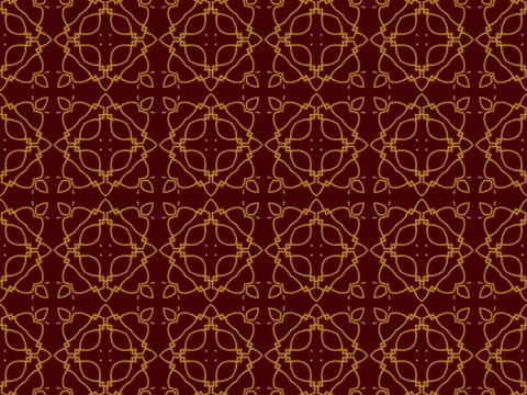 Islamic Patterns Geometric Art Arabic Background Wallpaper Stock Illustration