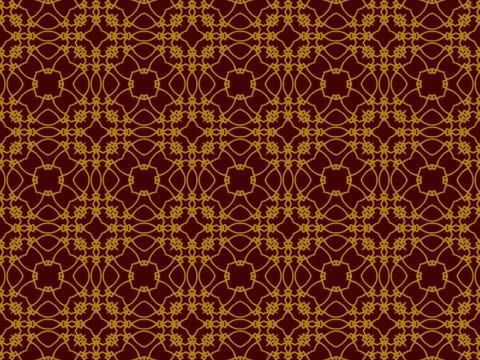 Islamic Patterns Geometric Art Arabic Background Wallpaper Illustrazione stock