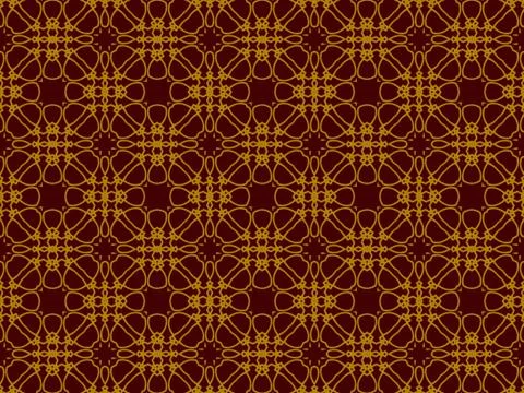 Islamic Patterns Geometric Art Arabic Background Wallpaper Illustrazione stock