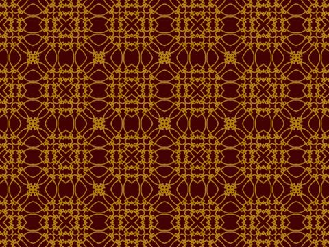 Islamic Patterns Geometric Art Arabic Background Wallpaper Stock Illustration